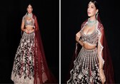 Nora Fatehi stuns in Manish Malhotra's opulent bridal attire that took 1400 hours to complete