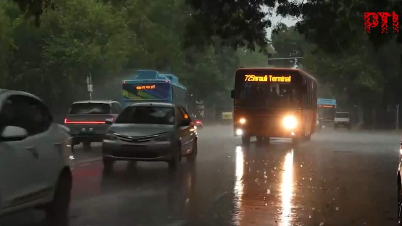 Delhi rain in pics: Showers offer respite from sizzling heat