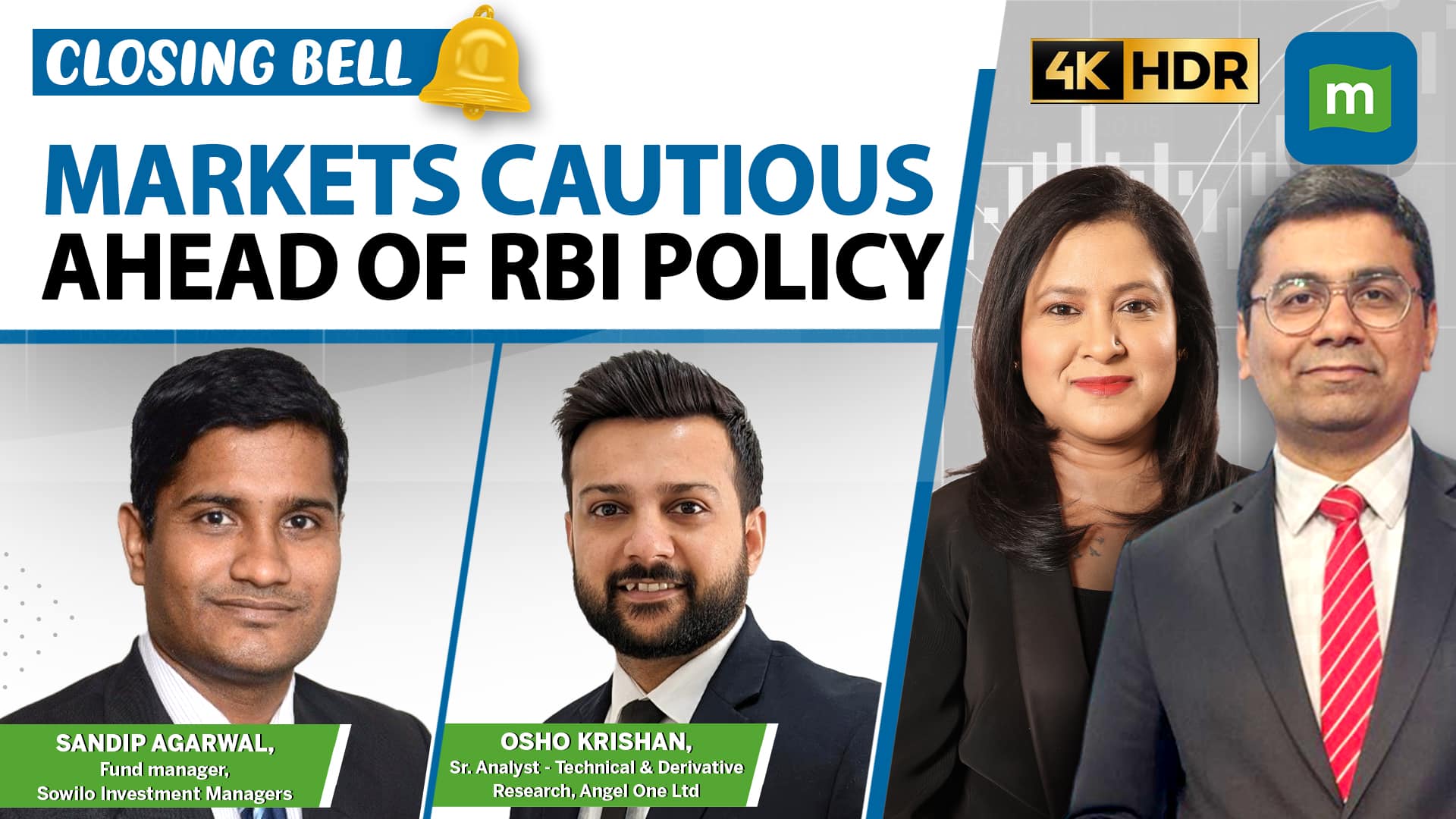 Nifty Trades In A Narrow Band On F&O Expiry Day; Banks Firm Ahead Of RBI Policy| Closing Bell Live