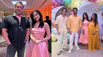 Jannat Zubair poses with Salman Khan