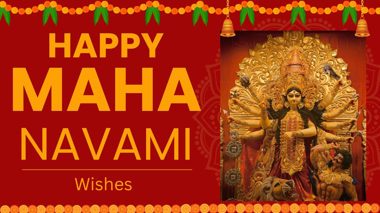 Happy Maha Navami 2025: Best 50+ Wishes, Messages, Greetings, Quotes &amp; Images to Share on WhatsApp &amp; Instagram
