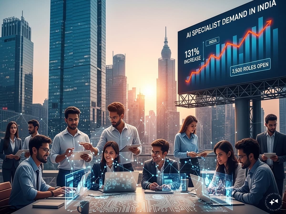 Demand for AI talent surges across India’s GCCs, up to 3,500 roles open