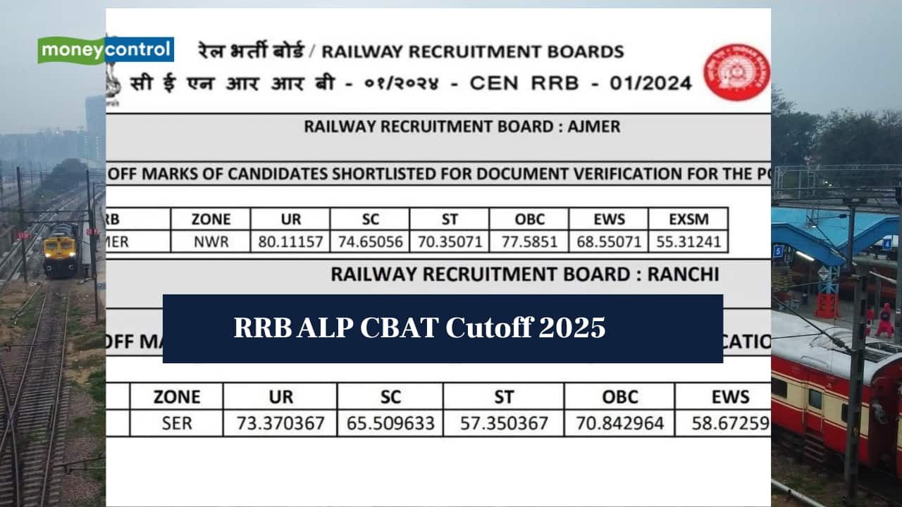 RRB ALP CBAT Cutoff 2025: EWS category cutoff lower than SC, ST, OBC categories in this region - check here
