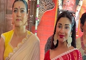 Nyrraa Banerji joins Kajol for Durga Puja celebrations in Mumbai