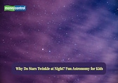 Why do stars twinkle at night? Fun astronomy for kids