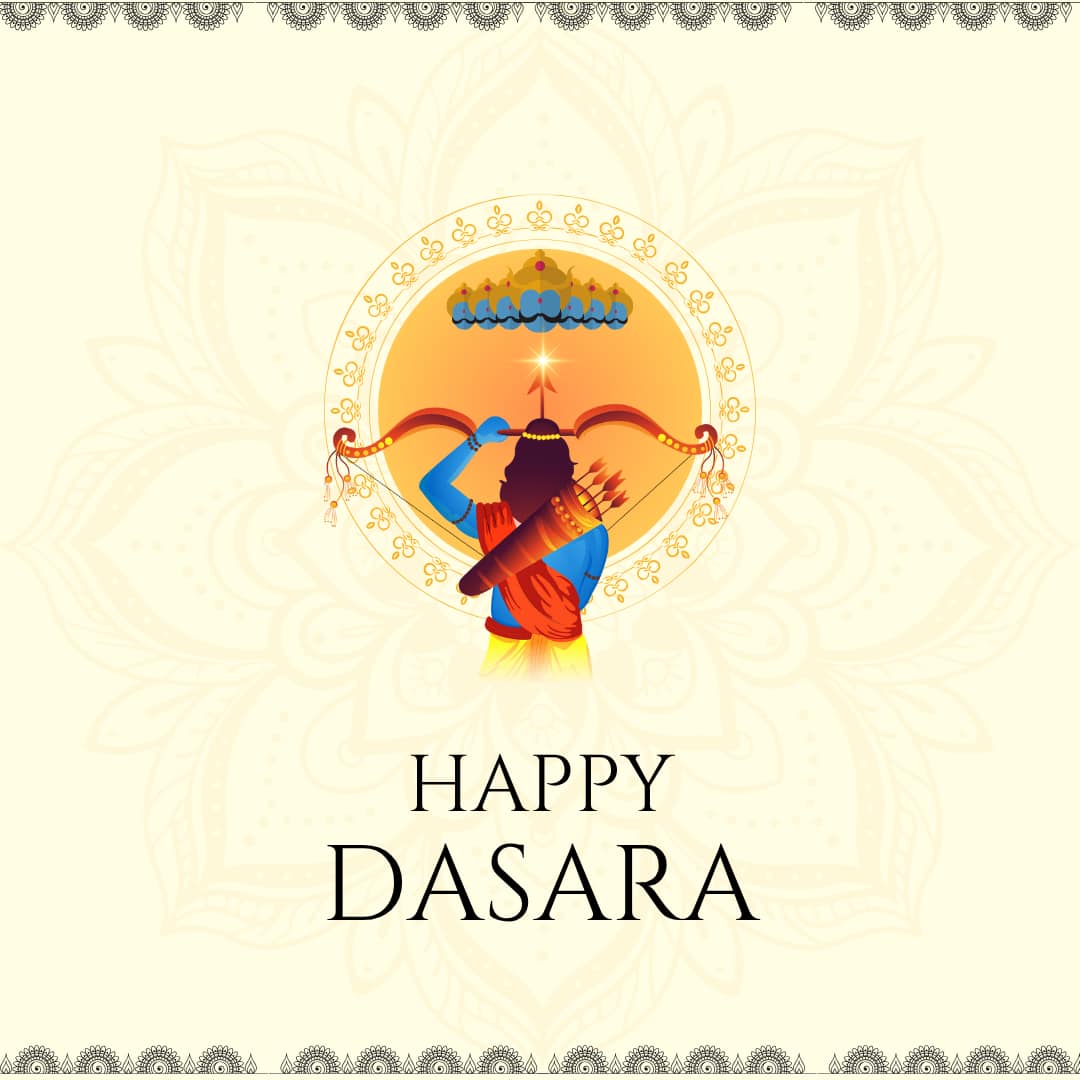 Happy Dasara Images and Pictures (canva)