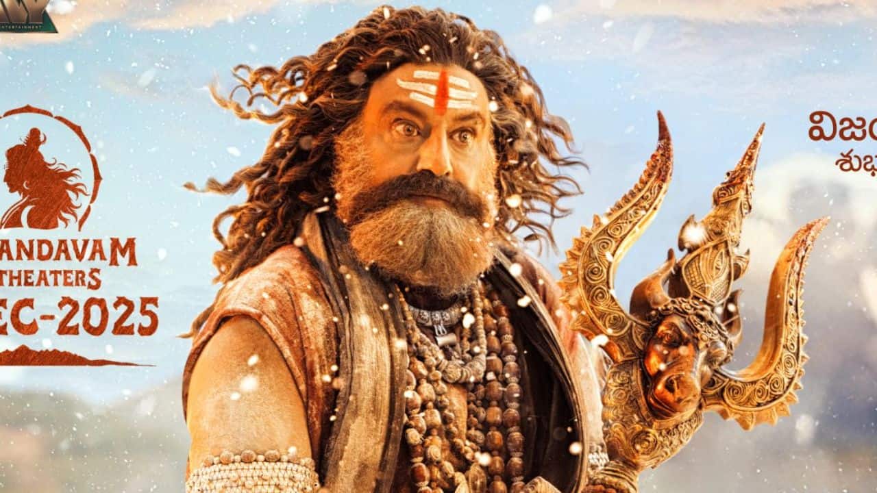 Akhanda 2 gets official release date, Nandamuri Balakrishna channels fierce avatar in Dussehra special poster