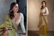 Durga Puja 2025: Alia Bhatt stuns in a Dhakai Jamdani saree with a chikankari blouse; don’t miss her pandal visit with other celebs