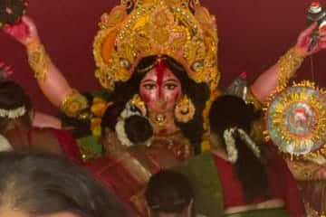 Sindoor Khela in pics: Women bask in festivities