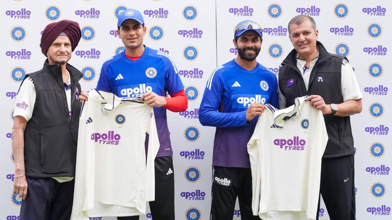 Apollo Tyres unveils logo on Team India jersey, strengthening national partnership