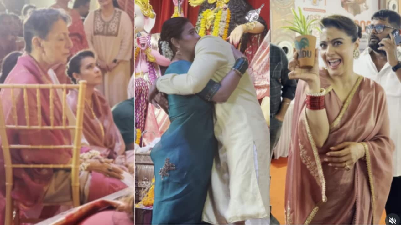Kajol celebrates Vijay Dashmi, shares emotional Navratri moments with fans- Watch video