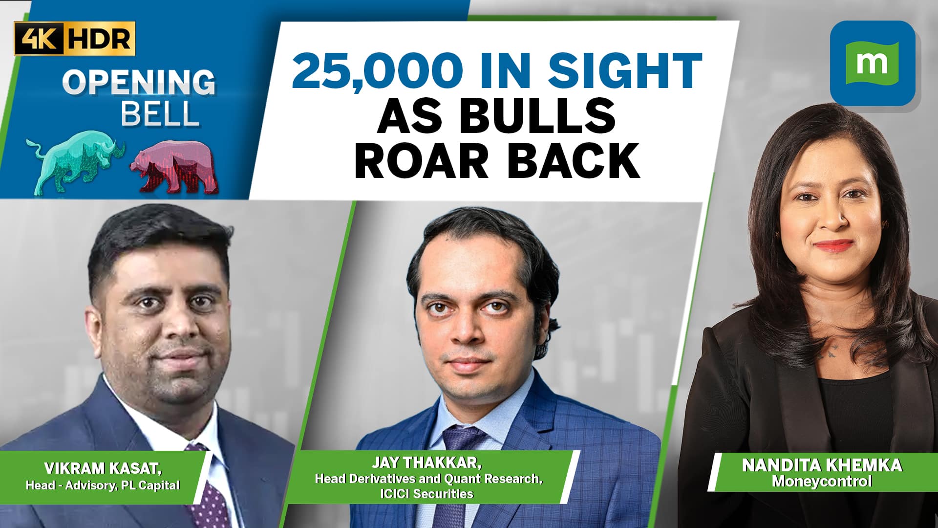 Nifty Set To End Week Strong As Bulls Charge Towards 25,000 | Opening Bell Live