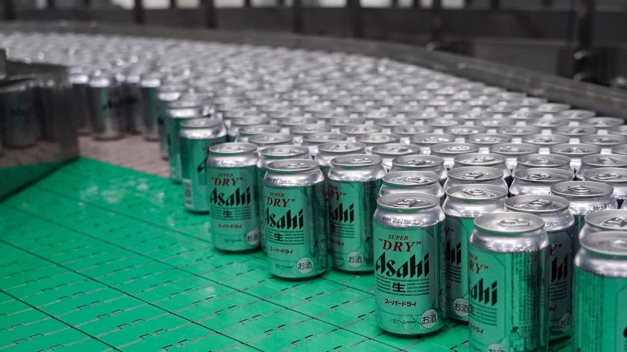 Japan’s retailers facing beer shortage after Asahi cyberattack