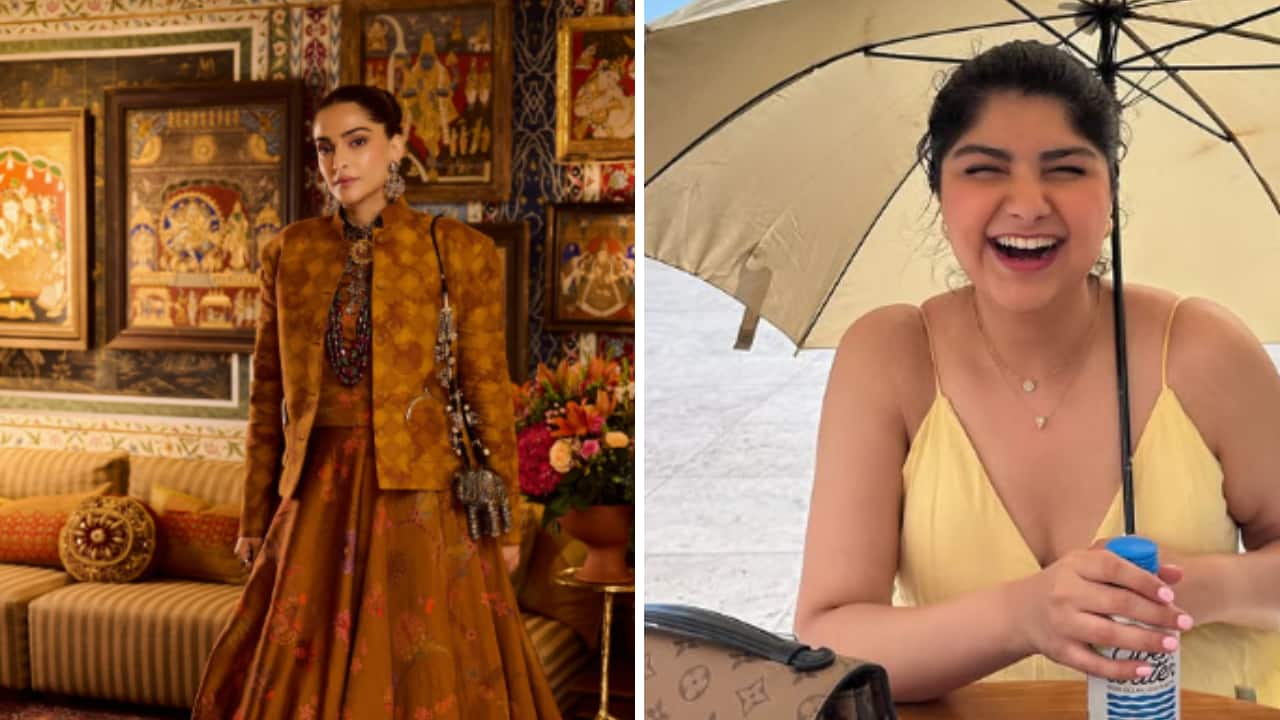 Sonam Kapoor, Arjun Kapoor, Janhvi Kapoor clicked at Anshula Kapoor's engagement