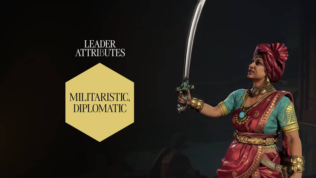 Rani Lakshmibai arrives in Sid Meier’s Civilization VII