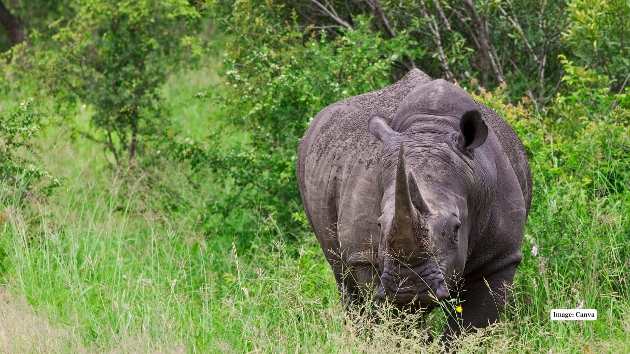 3. Hluhluwe-iMfolozi Park Hluhluwe-iMfolozi is well known for conservation of rhinos and is a mixture of rolling hills, rivers and grasslands. The Big Five and rare birds Visitors are able to enjoy the Big Five and the exotic birds in one of the oldest game reserves in Africa. (Image: Canva)