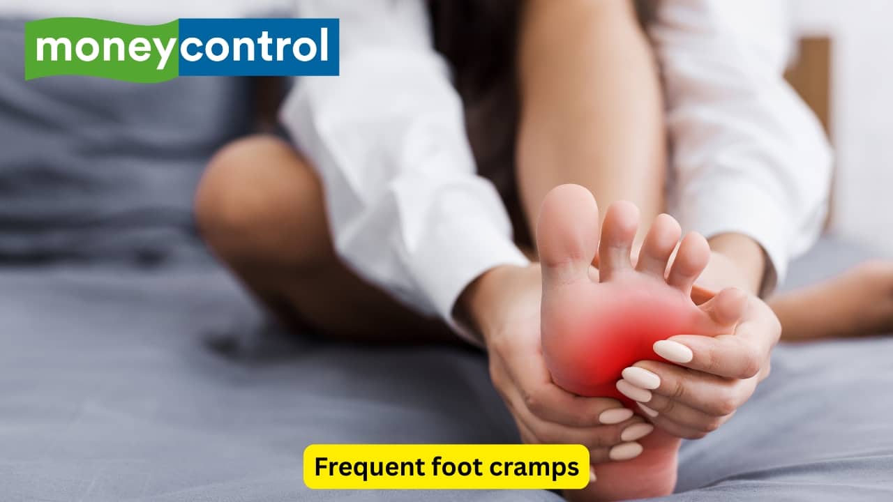 Frequent foot cramps Spasms in the arches or toes can also be a sign of low magnesium, calcium or potassium—minerals that are necessary for muscle function. These deficiencies may disrupt nerve signals to the muscles, leading to unsought contractions. Staying hydrated and enjoying bananas, nuts, and leafy vegetables can mitigate cramping.(Image: Canva)