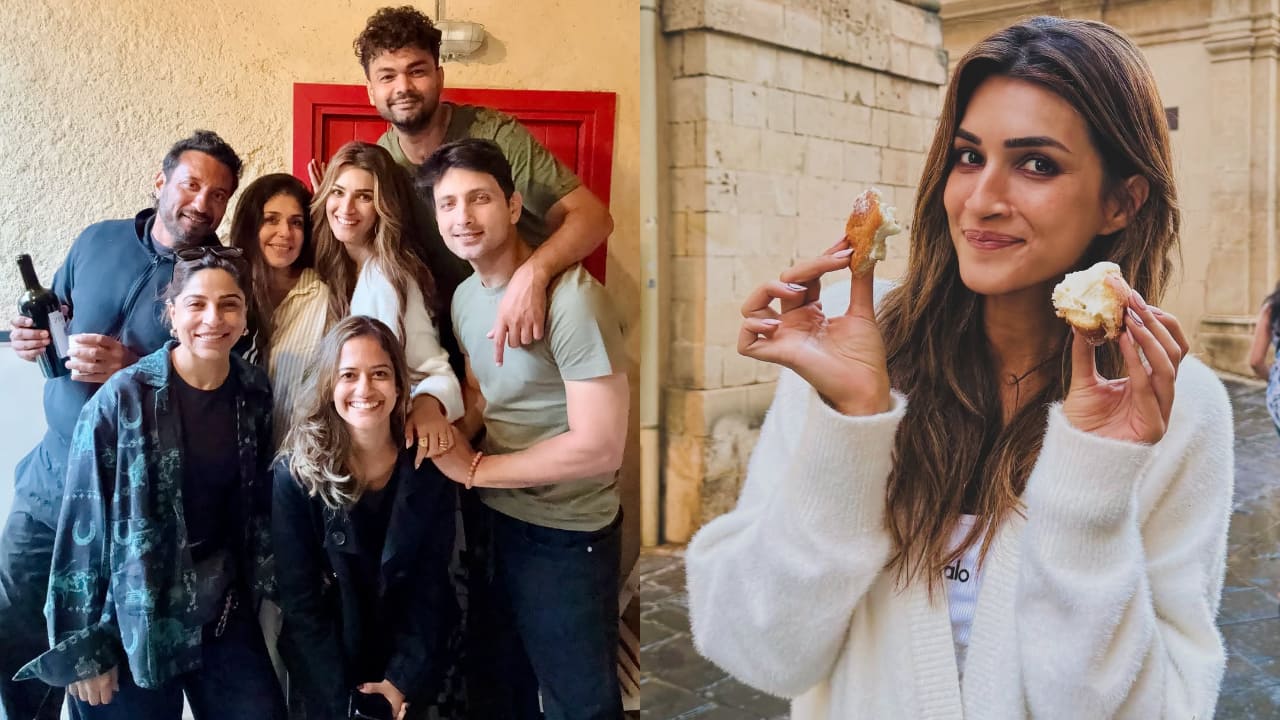 Kriti Sanon wraps Sicily shoot for Cocktail 2, shares BTS from the shoot
