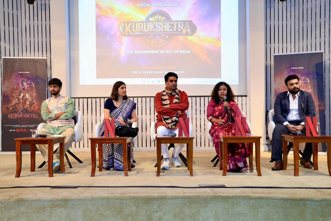 Netflix hosts special screening of Kurukshetra with Delhi Government: India’s first animated mythology