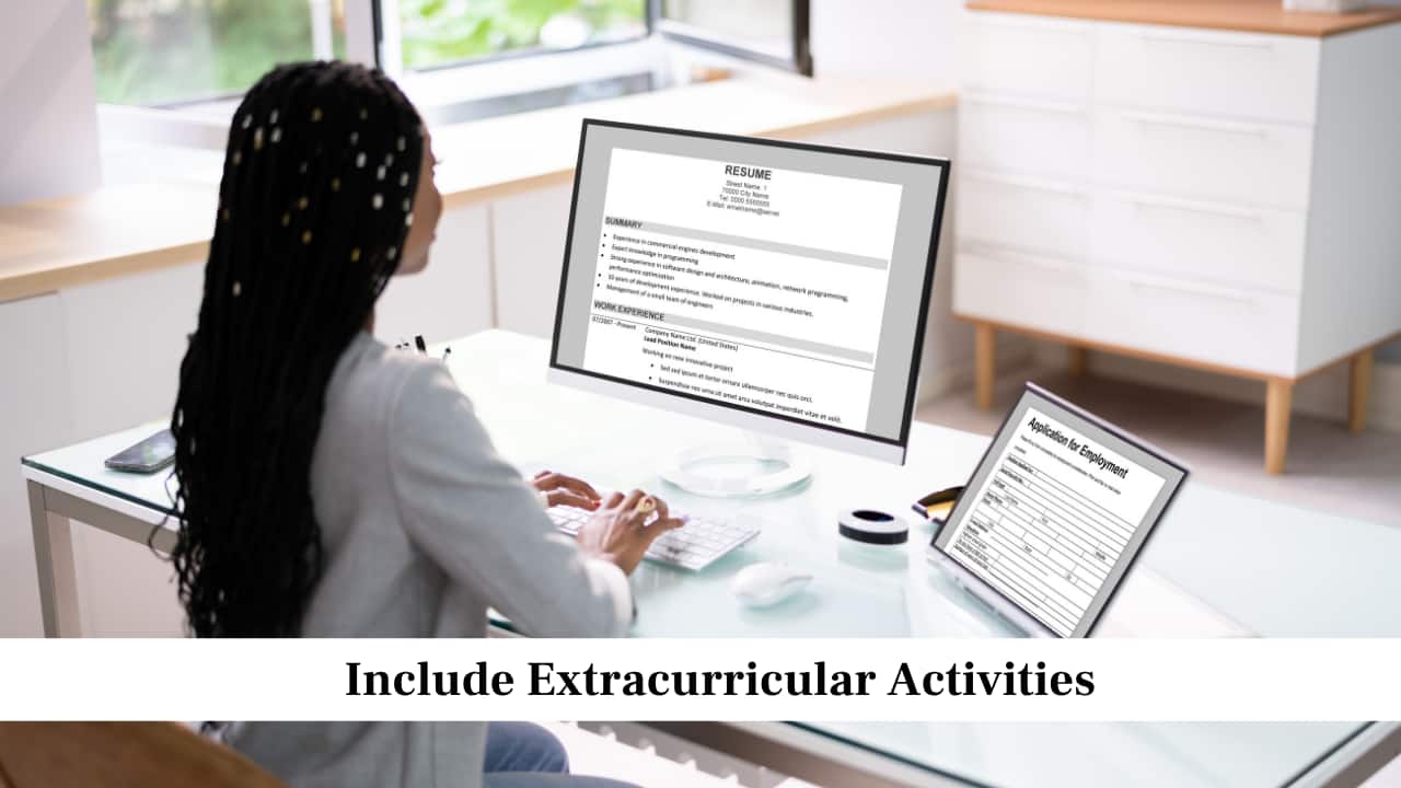 Include Extracurricular Activities