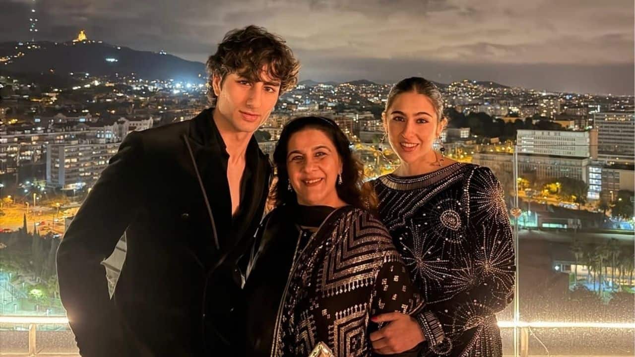 Sara Ali Khan shares heart-warming moments with brother Ibrahim Ali Khan from Spain — fans adore their bond