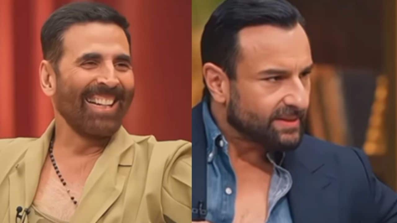 Akshay Kumar, Saif Ali Khan bring back '90s magic on Two Much with Kajol and Twinkle; watch them recreate Main Khiladi Tu Anari