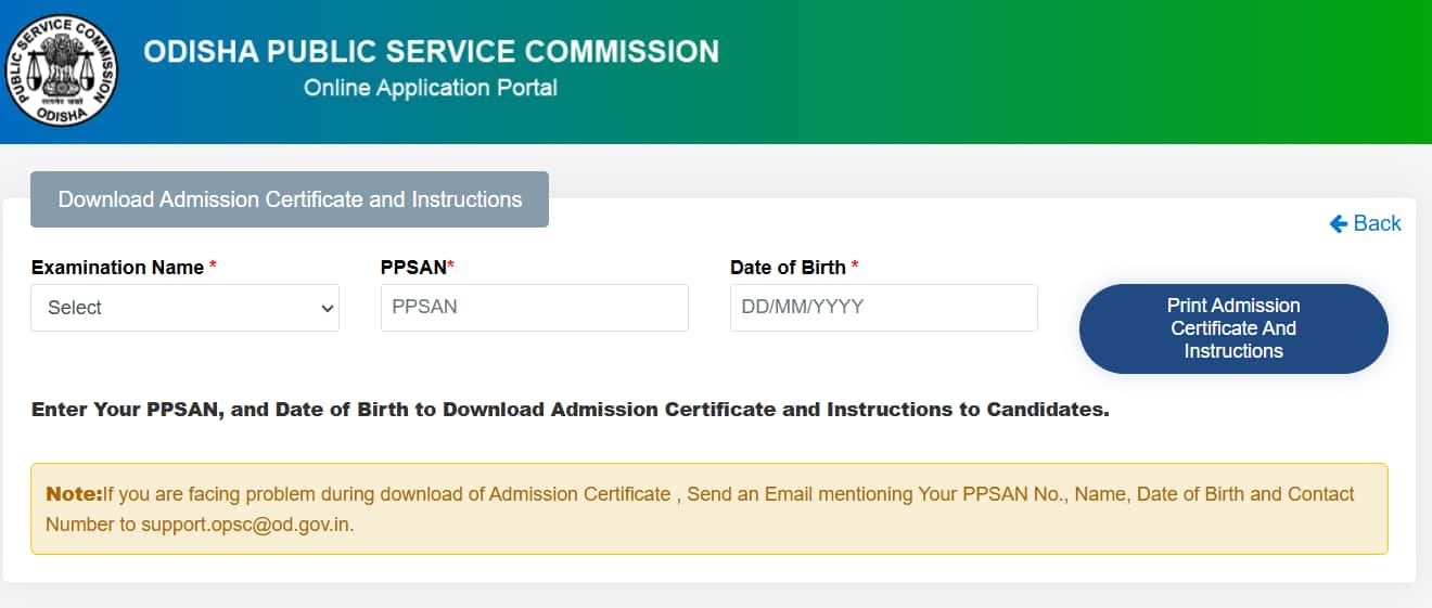 OPSC OCS Prelims Admit Card 2025 released @ opsc.gov.in, direct link here