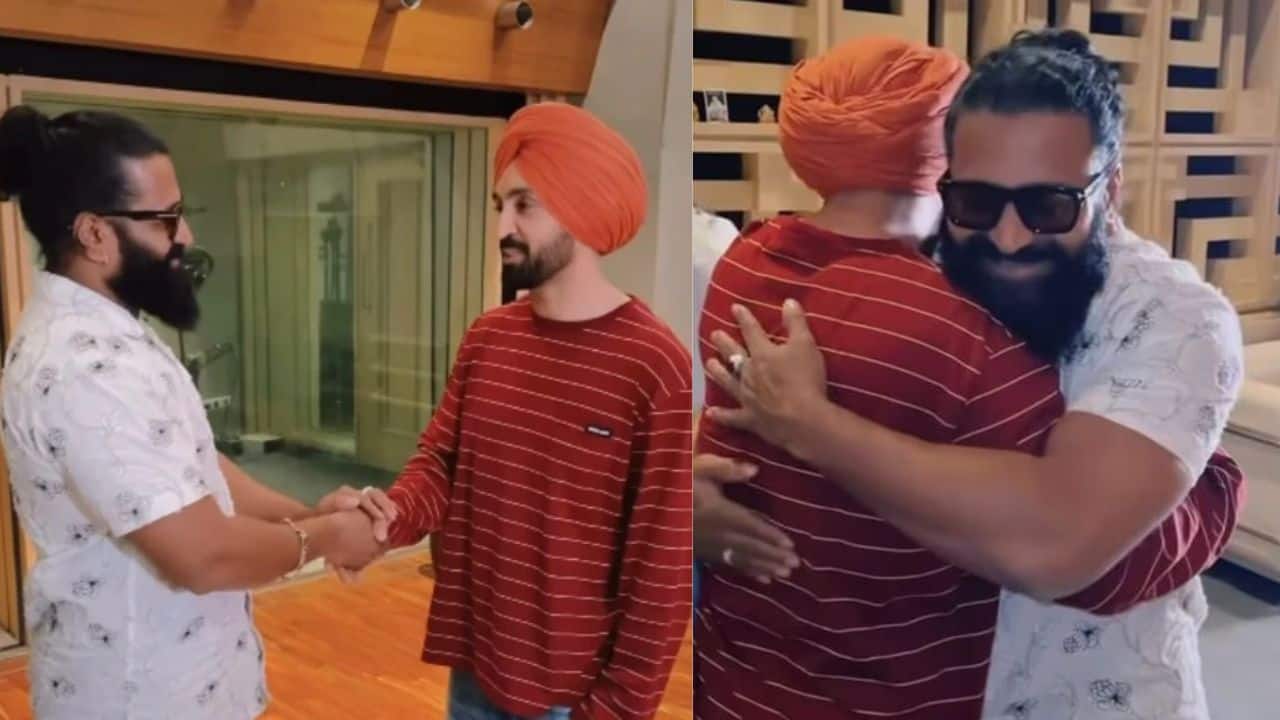 Rishab Shetty reveals Diljit Dosanjh cancelled his shows to rewatch Kantara with his team, says &quot;Woh bhi mere jaise bahot bade Shiv bhakt hai&quot;