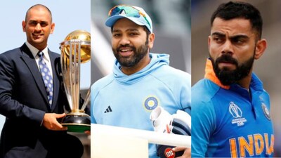 MS Dhoni, Rohit Sharma, Virat Kohli - Who among the three has better record as ODI captain