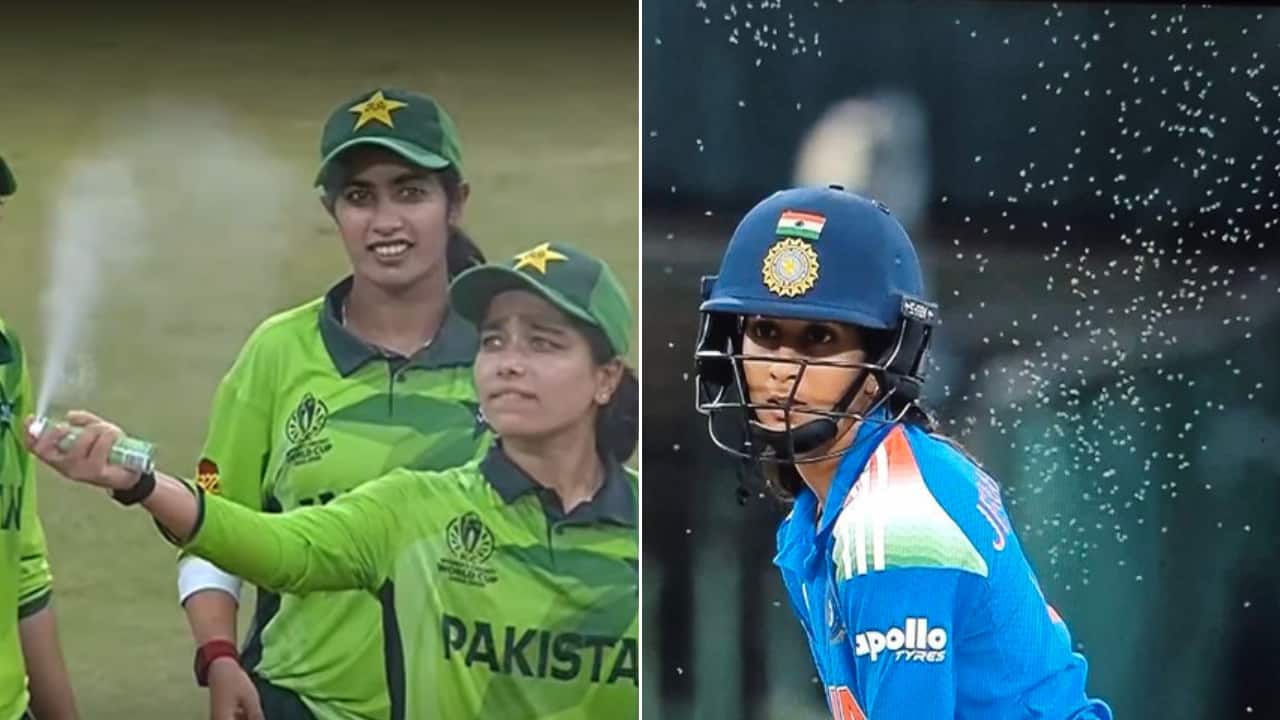 Women’s World Cup: Insects bring abrupt halt in IND W vs PAK W clash at Colombo; play resumes after fumigation