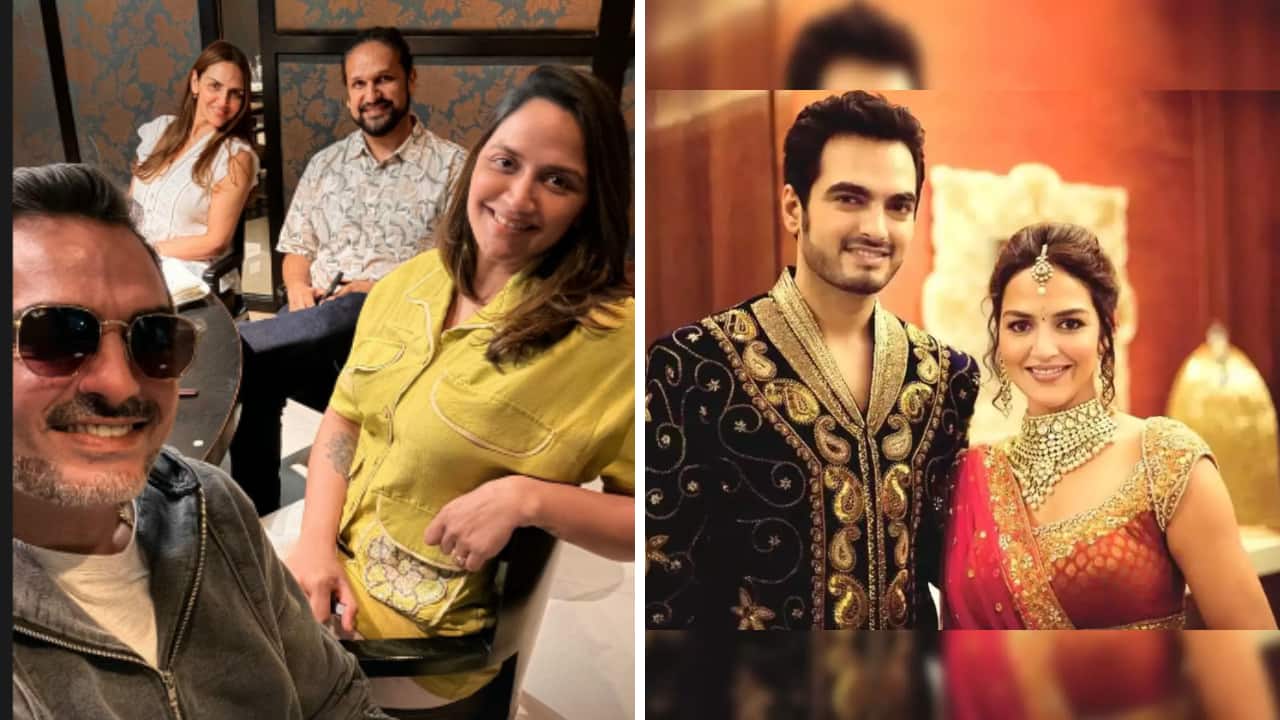 Esha Deol reunites with ex-husband Bharat Takhtani for a ‘Family Sunday’, see pic