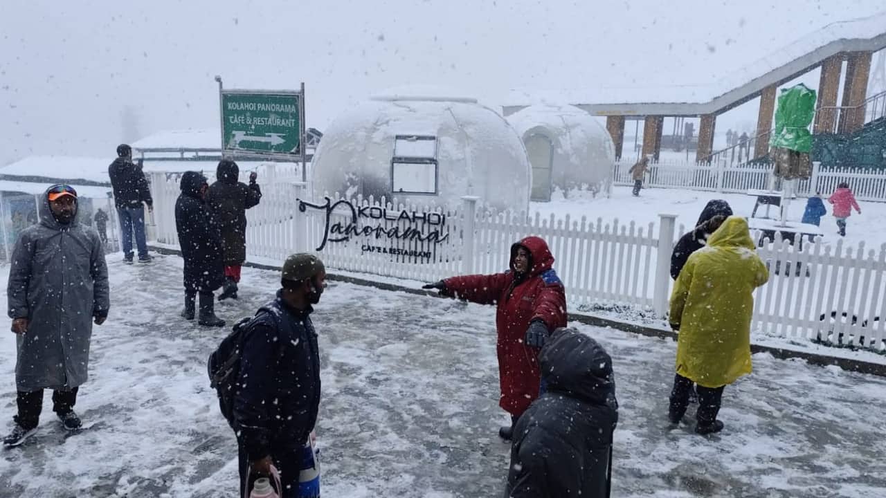 The Meteorological Department has forecast continued wet weather for the next 24 hours in the valley. (Image credit: Twitter)