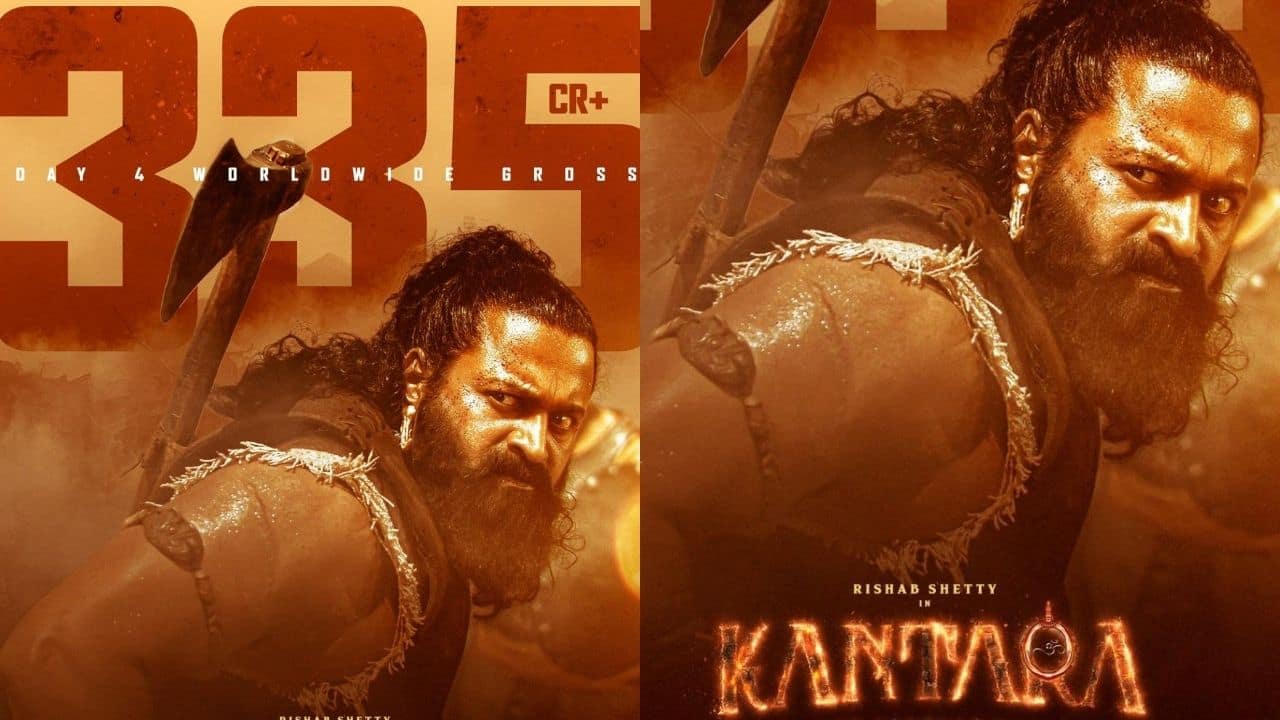 Kantara: Chapter 1 storms the box office, crosses Rs 335 crore worldwide in just 4 days