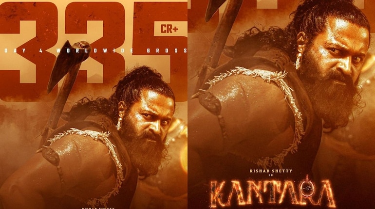 Kantara: Chapter 1 storms the box office, crosses Rs 335 crore worldwide in  just 4 days