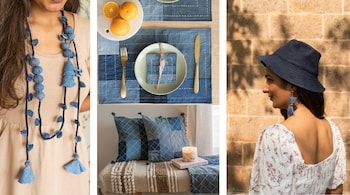Looking for eco-friendly and handmade gift ideas this festive season? Discover how upcycled denim can turn old jeans into beautiful, sustainable presents that tell a story. (Image: dwij)