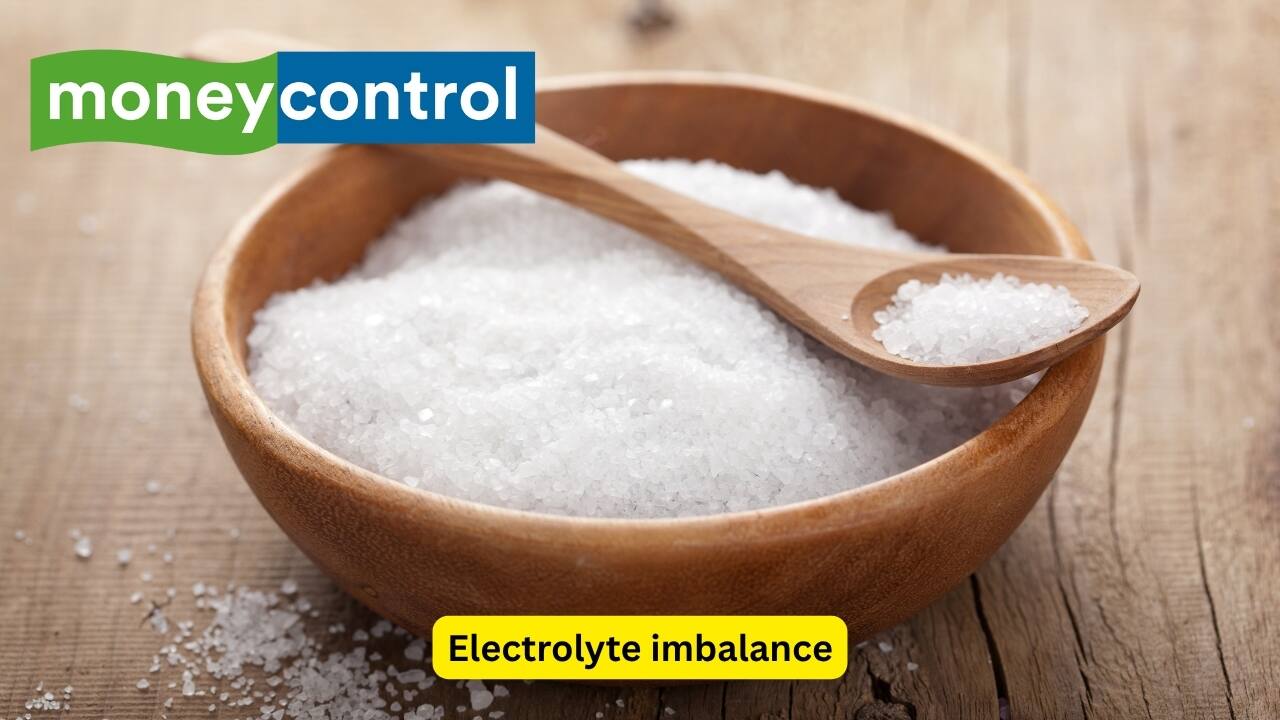 Electrolyte imbalance Salt helps balance the body's fluids and electrolytes. Without it, dizziness, muscle cramping,” even irregular heartbeat can result. The optimal balance of electrolytes is important for both hydration and nerve function, and electrolyte imbalance can impact physical and mental well-being. (Image: Canva)