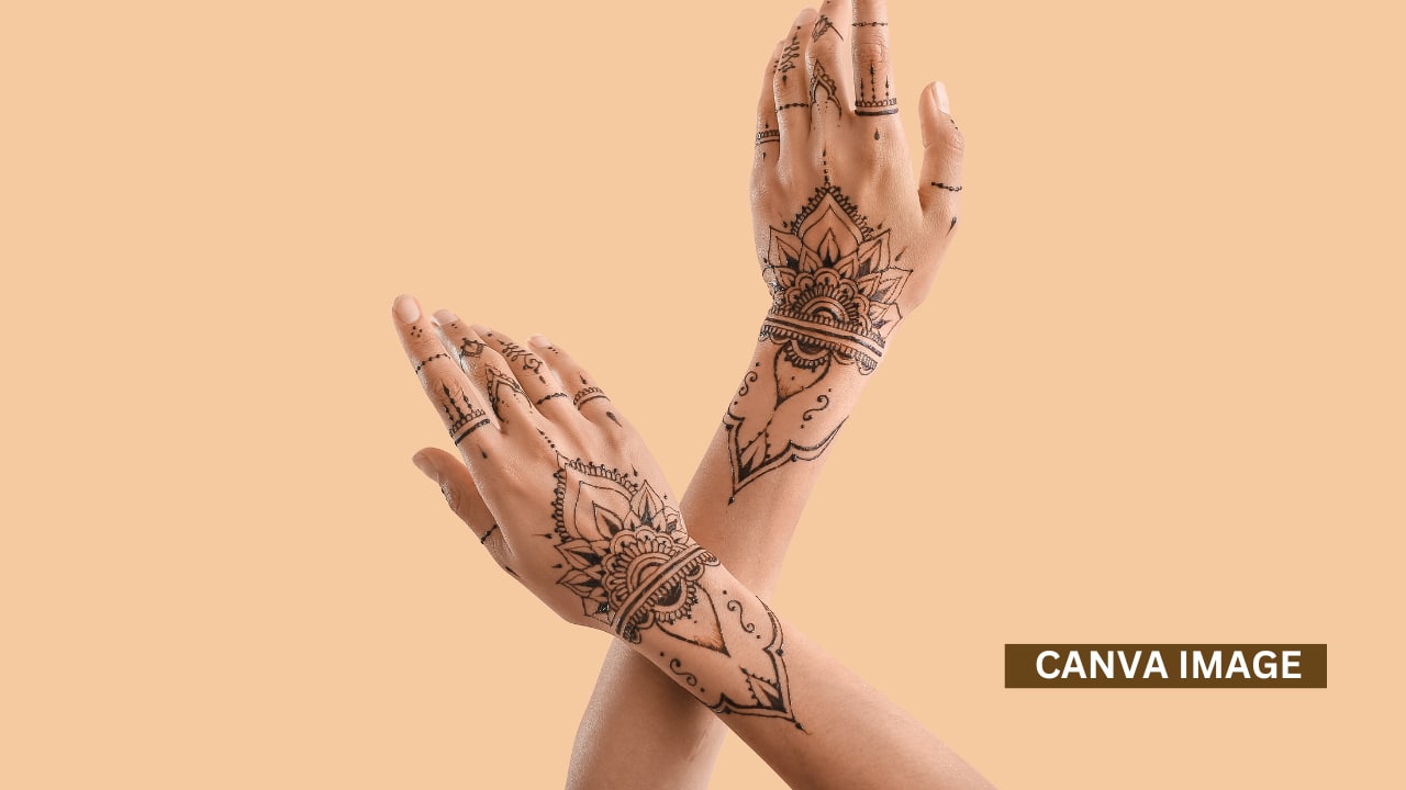 Mehndi brings festive charm to Karwa Chauth, blending artistry with emotion as women prepare for the evening rituals. Mehndi brings festive charm to Karwa Chauth, blending artistry with emotion as women prepare for the evening rituals.