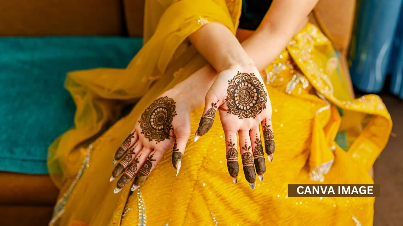 Karwa Chauth celebrates love and devotion, where married women fast for their husbands' long life and adorn their hands with beautiful mehndi designs. Karwa Chauth celebrates love and devotion, where married women fast for their husbands' long life and adorn their hands with beautiful mehndi designs.