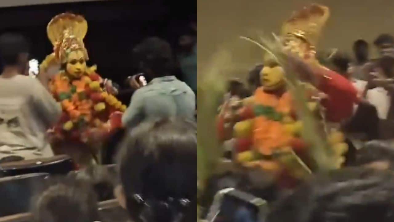 Fan dresses as Daiva during Kantara: Chapter 1 screening in Tamil Nadu, divides opinion online