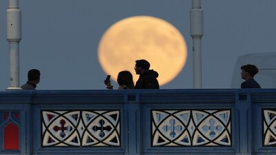 The Wolf Supermoon is the first major lunar event of the year and the last supermoon until later in 2026. (Representational Image)
