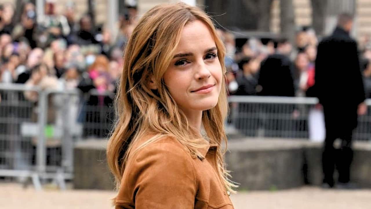 Harry Potter actor Emma Watson makes a glamorous exit on motorcycle at Paris Fashion Week 2025