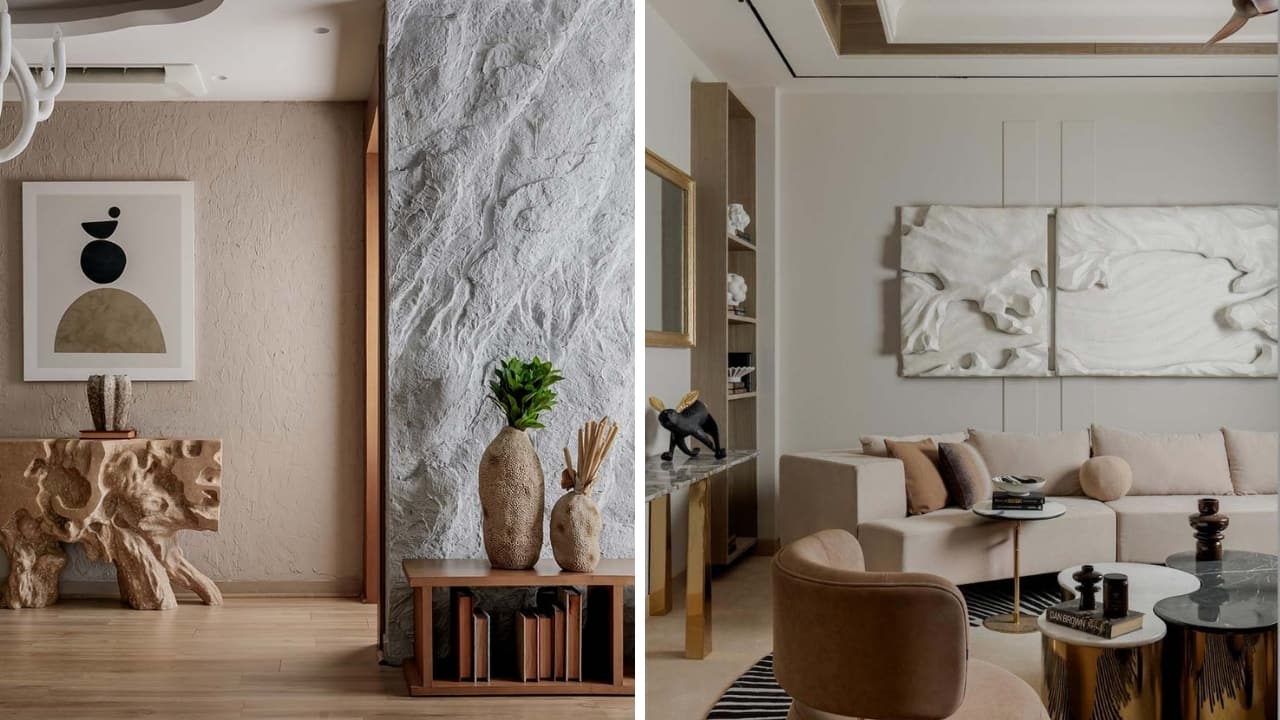 How to create statement walls that make your living room look rich and luxurious