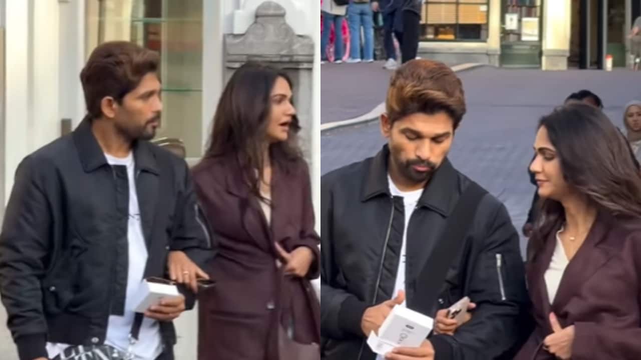 Allu Arjun and Sneha Reddy’s Amsterdam stroll wins the internet, see pics