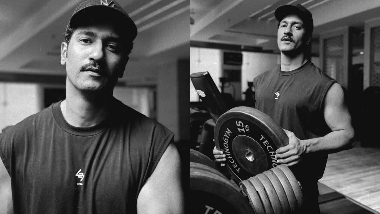 Dad-to-be Vicky Kaushal shows off gym muscles, fans call him 'daddy ka swag'