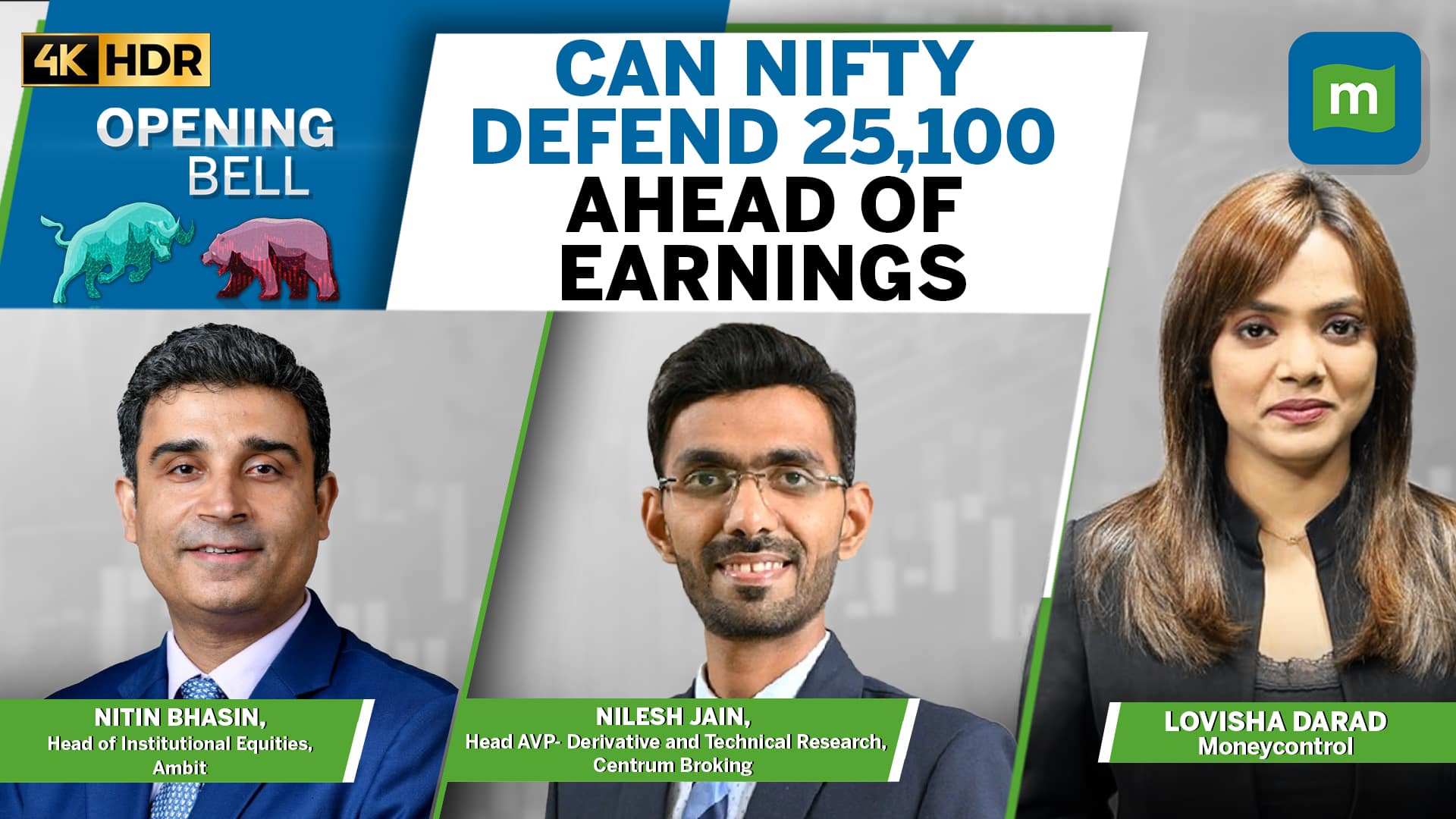 Live: Can bulls continue to defend Nifty's 25,100 zone? | Opening Bell