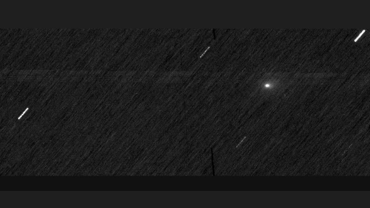 ESA Mars Orbiters capture rare glimpse of interstellar Comet 3I/ATLAS – See images here