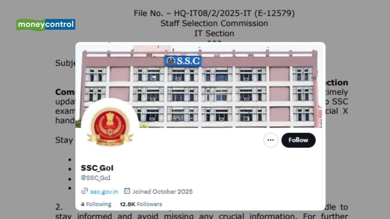 SSC Joins X (Twitter): Follow @SSC_GoI for exam updates and alerts
