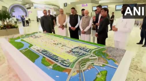 PM Modi inaugurates Phase 1 of Navi Mumbai Airport | Watch