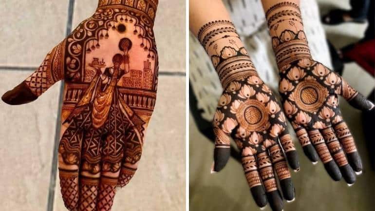 Karwa Chauth mehendi designs: Brighten your celebration with these beautiful desi patterns Karwa Chauth mehendi designs: Brighten your celebration with these beautiful desi patterns