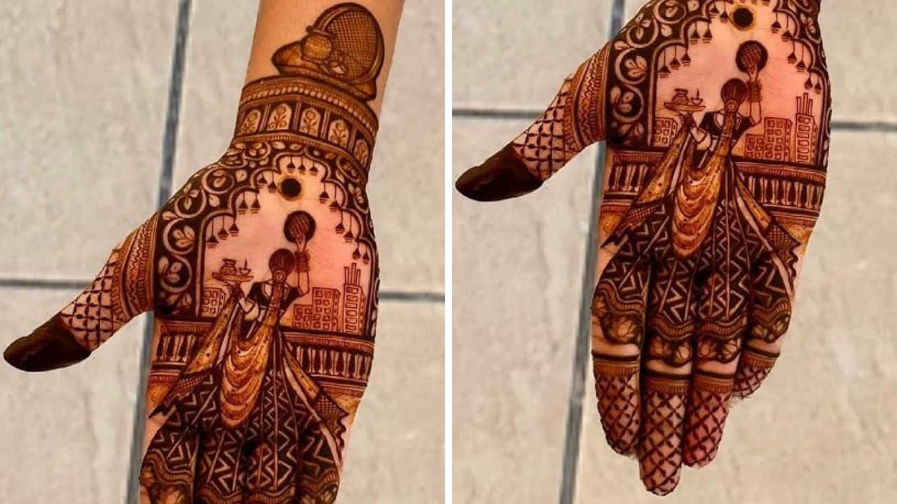 Best Karwa Chauth mehendi designs (Image: Pinterest)